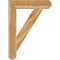 Ekena Millwork Traditional Craftsman Rough Sawn Bracket, Western Red Cedar, 6"W x 32"D x 44"H BKT06X32X44TRA04RWR - alternate 2